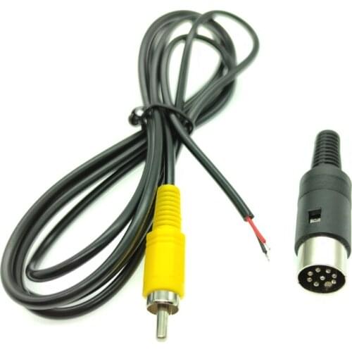 YAESU\ICOM\KENWOOD ptt control CABLE 7pin8pin control cable (not soldered)