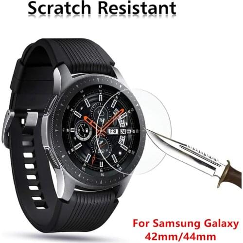 9H Tempered Glass For Samsung Gear S3 S4 S2 Classic Screen Protector for Samsung Galaxy Watch 42mm 46mm Film Accessories