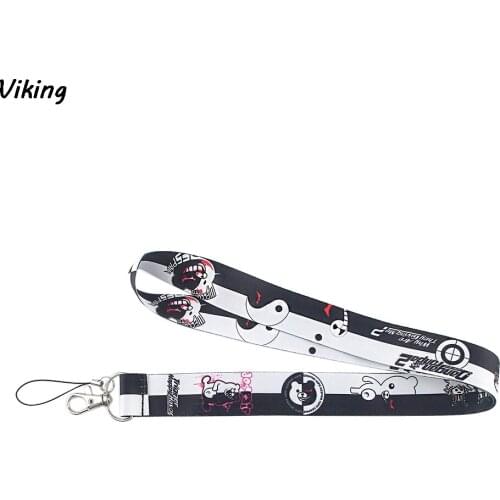 20pcs/lot G1390 Anime Lanyards For Keys ID Card Phone Neck Strap Keychains USB badge Holder Hang Rope Lanyard