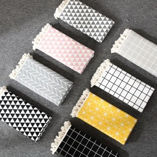 2020 Hot Table Cloth Linen Rural Square Tablecloths Rectangular Dinner Table Cover Coffee Table Tea Home Decoration Textile