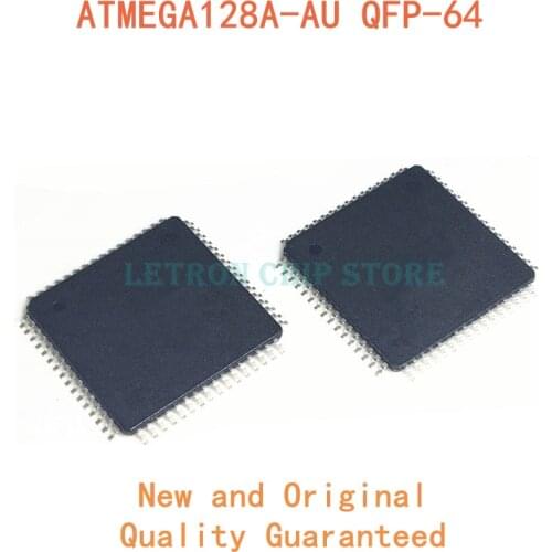 5PCS ATMEGA128A-AU ATMEGA128A ATMEGA128 8-bit Microcontroller with 128K Bytes In-System Programmable Flash