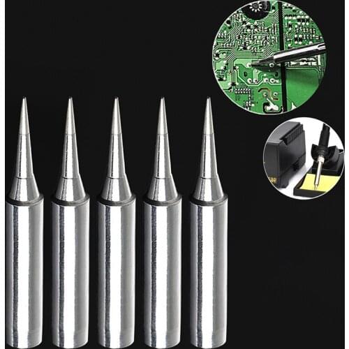 5x Lead Free Replacement Soldering Tools Solder Iron Tips Head 900m-T-I 936 937