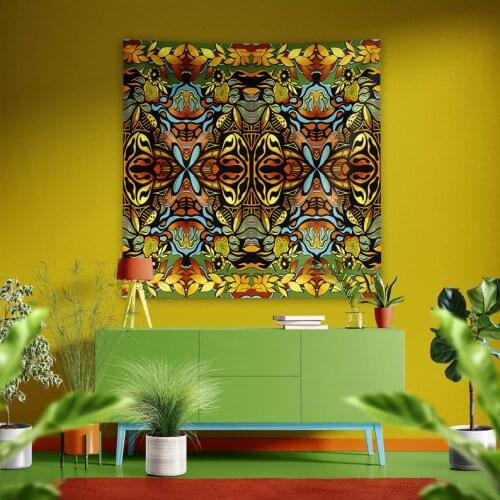 Africa Wall Tapestry Hanging Art Digital Design