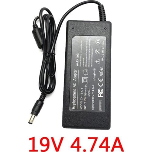 DC 19V 4.74A 5.5*2.5mm Power Adapter 90W Laptop Charger 19V 4.74A For ASUS A52F A53E A53S A53U A55A A55VD D550CA D550M D550MAV