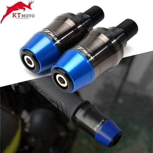For Yamaha T MAX TMAX 530 500 T-MAX 560 2008-2020 NEW Heavy stainless steel Handle Bar Handlebar Grips Cap End handle Plugs cap