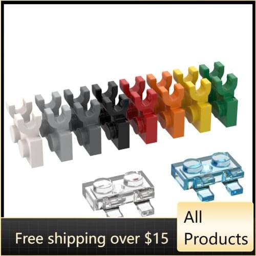 10PCS High-Tech Assemble Particle 60470 1x2 Building Blocks Kit Part Idea DIY Toys For Children Birthday Gifts