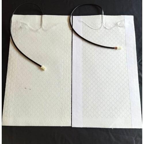 New sale 12V Car SUVs Cigarette Lighter Plug Seat Heater Kit Carbon Fiber Heated Pads With Cable And Switch