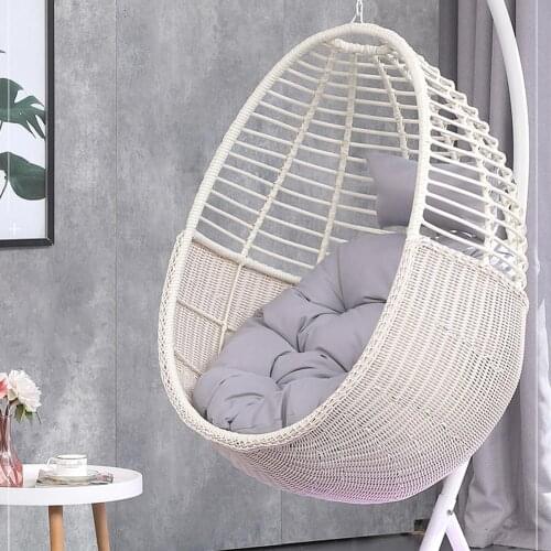 Round Chair Cushion Swing Seat Cushion Hanging Chair Pad Backrest Cushion Home Floor Cushion With pillow for Home Decoration