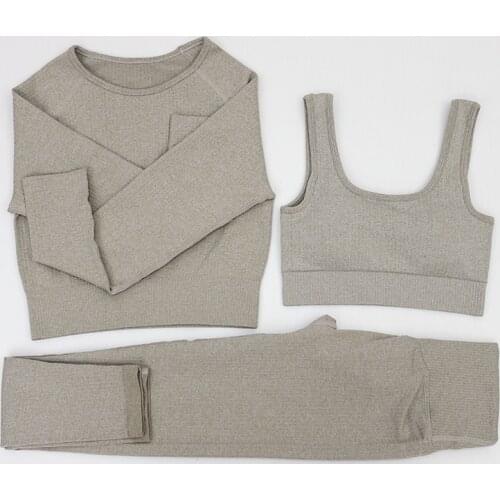 2 Piece Women Sports Set Workout Clothes Tracksuit Women Sports Bra Leggings Suit Female Gym Clothing Pants Suits Athletic Sets