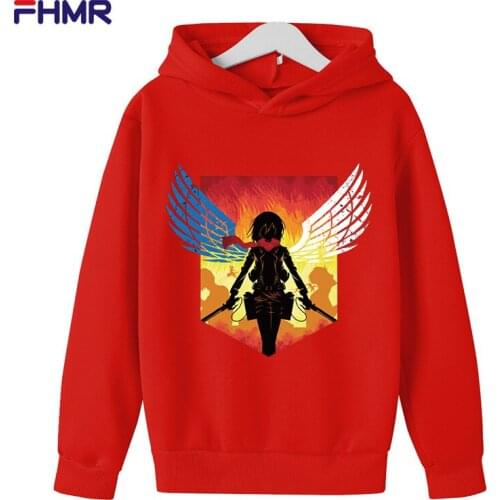 Attack on Titan Sweatshirt Long Sleeve Anime Hoodie Streetwear Harajuku Hoodied boy/girl Unisex Sport Hoody 2021 Tops Pullover