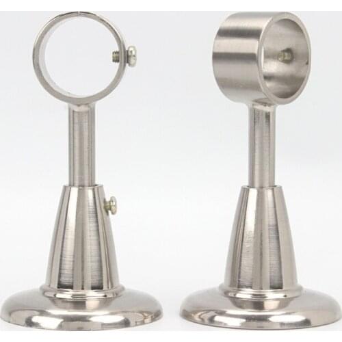 Factory direct selling 28mm diameter plating Roman rod rack accessories European-style spray curtain rod luxury single bracket