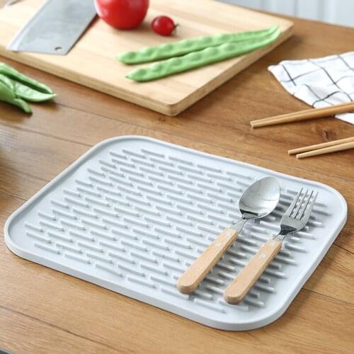 1PC Silicone Pot Mat Kitchen Insulation Pad Waterproof Coaster Place Mat Bowl Mat Kitchen Accessories Table mat