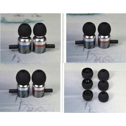 12 Pairs(S/M/L) Soft Silicone Replacement Eartips Earbuds For Earphone Headphone