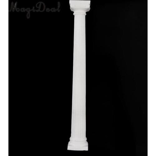 12 Pieces Vintage Quartet Column Pedestal Statue Alabaster Sculpture Wedding Decoration