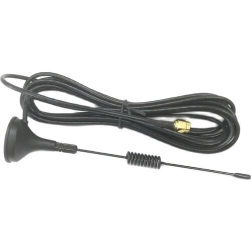 3G GSM antenna 3dbi TS9 connector magnetic base 1.5m cable for ZTE Modem MF633+ MF645 #1