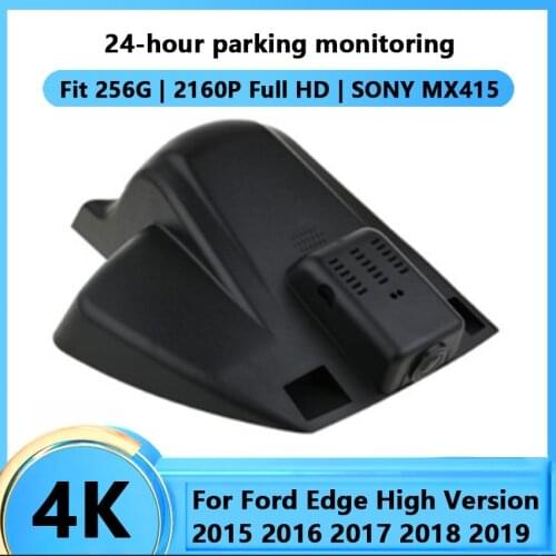 4K Car DVR Wifi Camera Dash Cam 24H Night Vision For Ford Edge High Version 2015 2016 2017 2018 2019 high quality Full HD 2160P