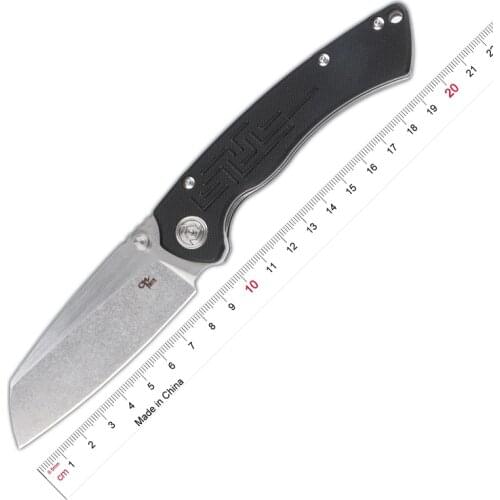 CH New Gift folding knife toucans D2 blade ball bearing washer G10 handle outdoor camping hunting pocket knife EDC tools