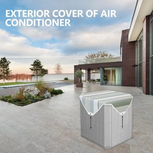 Air Conditioner Covers Cleaning Outer Cover With Water Pipe Waterproof Air Conditioner Cleaning Dust Protection Cleaning Cover