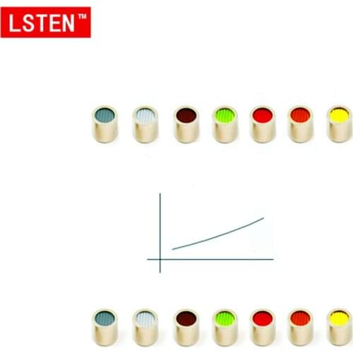 LSTEN damping acoustic impedance headphones tuned to dental frequency division filter moving iron damper is 2 PC