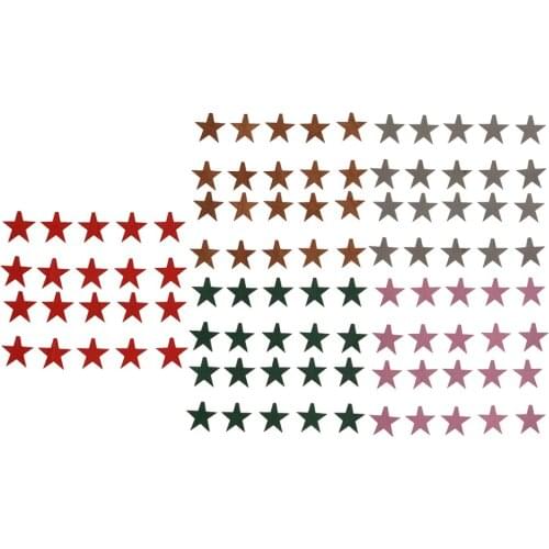 MagiDeal 20pcs Wooden Star Mini Loose Beads DIY Art Crafting Findings Jewelry Accessories