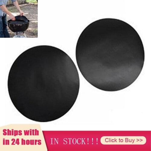 Reusable Non-Stick BBQ Grill Mat Pad Baking Sheet Portable Outdoor Picnic Cooking Barbecue Oven Tool Bbq Accessories Gril Mat