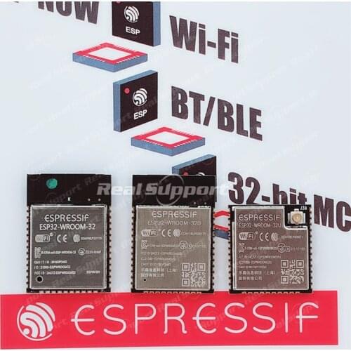 ESP32-WROOM-32 32D 32U ESP32 WIFI BT BLE MODULES 32Mbits 4MB Flash Memory Espressif Original
