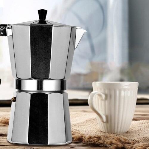 NEW Coffee Maker Aluminum Mocha Espresso Percolator Pot Coffee Maker Moka Pot Espresso Shot Maker Espresso Machine