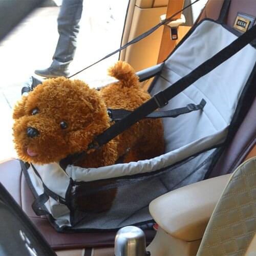 Oxford Waterproof Pet Dog Carrier Pad Safe Carry House Folding Pets House Basket Car Seat Dog Seat Auto Interior Hanging Bags