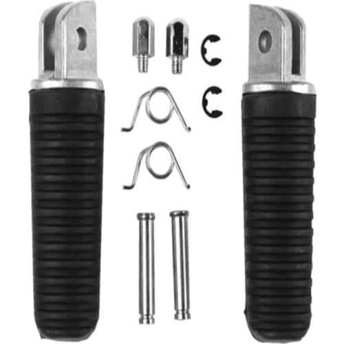 New Front Footrest Foot pegs For Yamaha FJR1300 FZ1 FZ6 FZ6R YZF 1000 R1 FZS 600 1998-2004 99 00 01 02 FZS600 Motorcycle