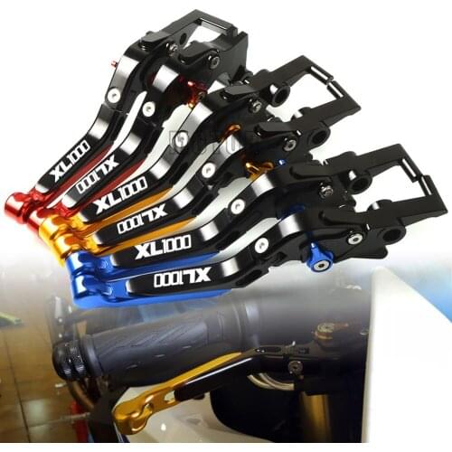 Motorcycle CNC Adjustable Folding Extendable Brake Clutch Levers For Honda XL1000/XL1000V VARADERO 1999-2013 XL 1000V 1000 V
