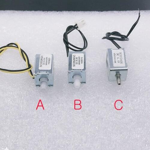 SC0526GC N/C Normally Close Valve ,SC0526GK N/O Normally Open Valve DC 6V Micro Mini Electric DC Solenoid Air Valve