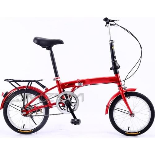 Brand New Folding Bicycle 16" for Girl Women Portable Bike Outdoor Subway Transit Vehicles Child Student Foldable Bicicleta