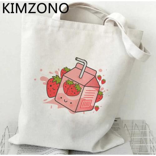 Strawberry shopping bag grocery handbag reusable shopper bag boodschappentas reusable net custom