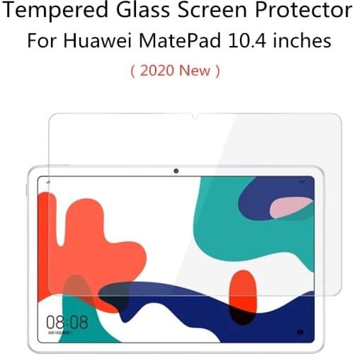 Ultra Clear Tempered Glass for Huawei MatePad 10.4 LTE/WIFI 2020 BAH3-W09 AL00 Screen Protector for MatePad 10.4 Tablet 9H Glass