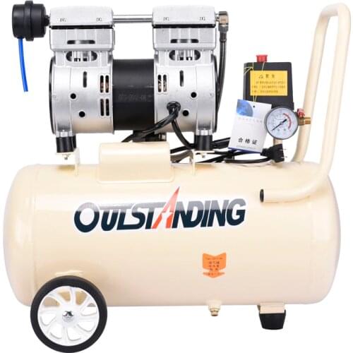 Air Pump Air Compressor Small High Pressure Mini Home Decoration Dental Woodworking 220V Silent Ottos Silent Air Balls