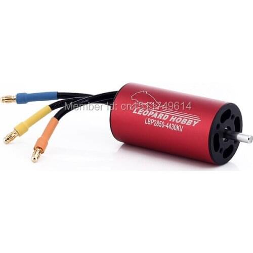 Free shipping!! Leopard LBP2850/3D 4430KV 4 Poles Inrunner Brushless Motor for Boat