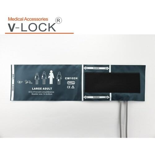 Large Adult arm blood pressure cuff with bladder double-tube nylon coat blood pressure cuff