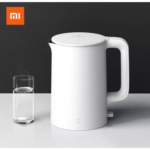 Xiaomi Mijia Appliances Kettle 1A Quick Boiling Double Anti-ironing 304 Stainless Steel Seamless Liner 1800W Kettl