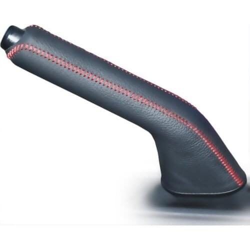 Case for Mazda 3 2008~2012 Handbrake Cover Grips DIY car styling accessories Auto supplies Interior decoration Genuine leather