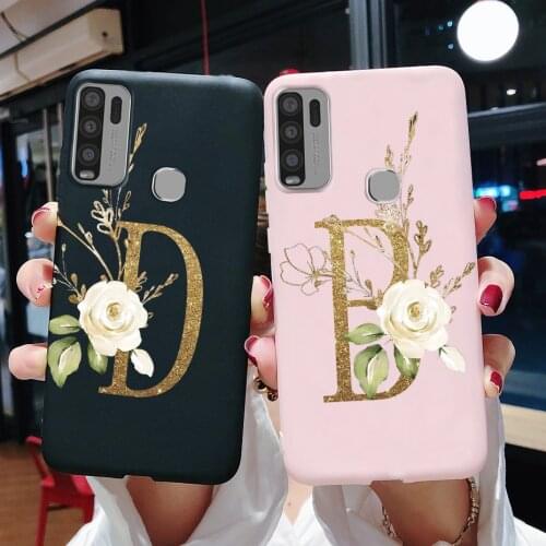 Case For VIVO Y50 Y30 Case Silicone Soft Shockproof Simple Letters Back Cover Phone Cases Coque for VIVO Y 50 Y 30 VIVOY50 2020