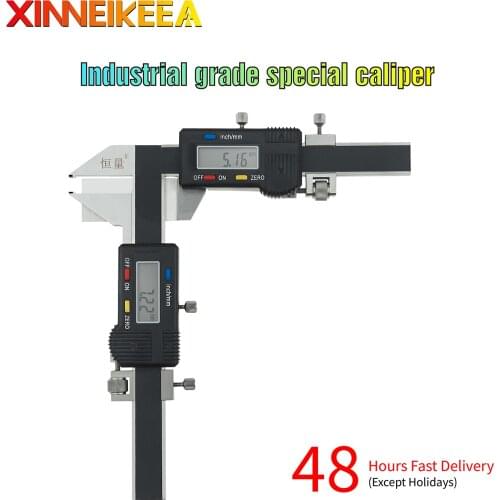 Digital Display Face Difference Ruler Curved Surface Plane Measuring Range -10-10mm -30-30mm Tooth Thickness Digital Caliper