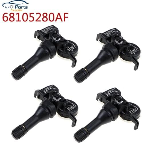 4 PCs Tire Pressure Monitoring Sensor TPMS For CHRYSLER TOWN & COUNTRY DODGE CHARGER GRAND CARAVAN JOURNEY 68313387AB 68105280AF