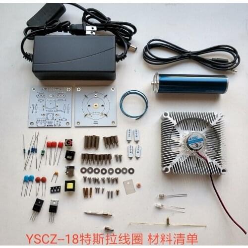 Parts) Musical Tesla Coil, Light-up, Plasma Horn, Electronic Technology DIY Production