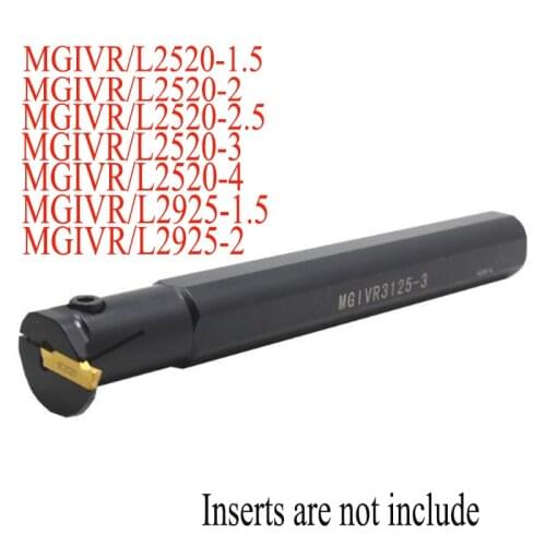 MGIVR2520-1.5/MGIVL2520-1.5/MGIVR2520-2/MGIVL2520-2/MGIVR2520-2.5/MGIVR2520-3/MGIVR2520-4/MGIVR2925-1.5 Tool Holder cnc