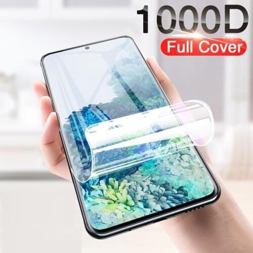 Hydrogel Film Screen Protector For Samsung Galaxy S8 S9 S10 Plus S10E S20 FE S7 Note 20 Ultra 8 9 10 Lite A50 A51 Not Glass