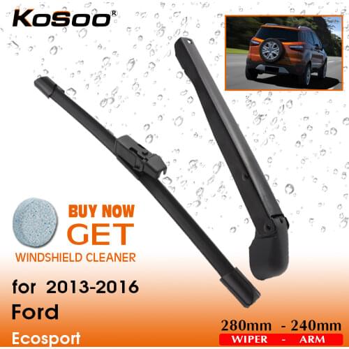 KOSOO Auto Rear Car Wiper Blade For Ford For Ecosport,305mm 2013 Onwards Rear Window Windshield Wiper Blades Arm,Car Accessories