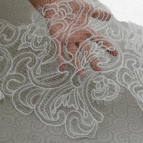 Lace embroidery hollow lace trim