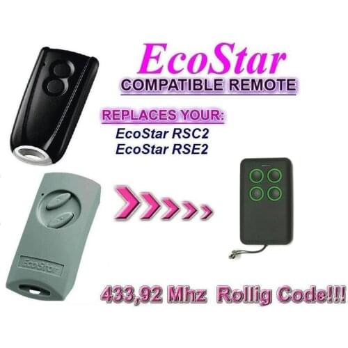 NEW For Hormann ecostar rse2 rsc2 replacement garage door Remote control