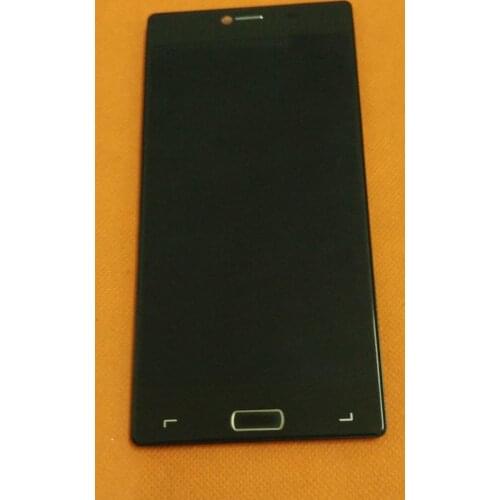 Used Original LCD Display Screen + Touch Screen + Frame for Elephone M2 MTK6753 Octa Core 5.5" FHD 1920*1080 Free shipping
