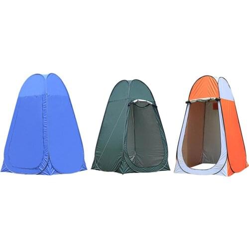 Pop Up Shower Tent Outdoor Camping Toilet Tent Chang Room Shower Tent With Carrying Bag Moving Bathroom Privacy Toilet Shelter